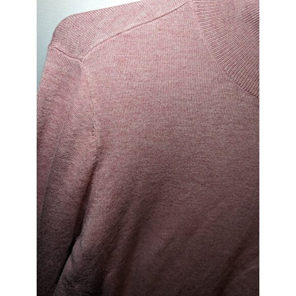 Ann Taylor Loft Light Acid Pink Women's Size Small NWT Long Sleeve Turtleneck - Picture 2 of 14